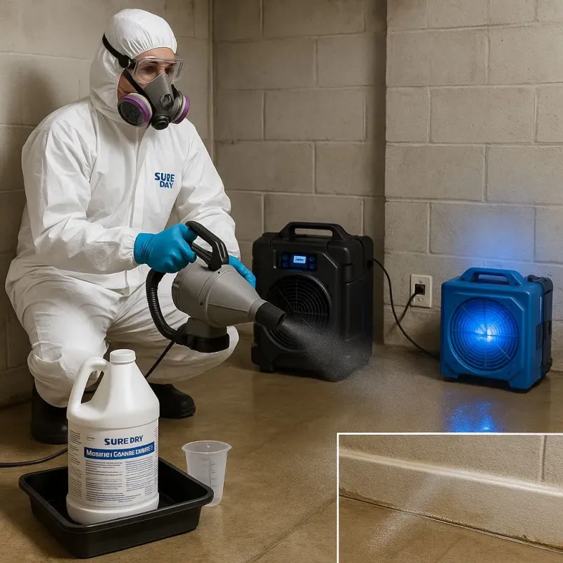 Sanitization and Odor Removal process in Hayden, CO