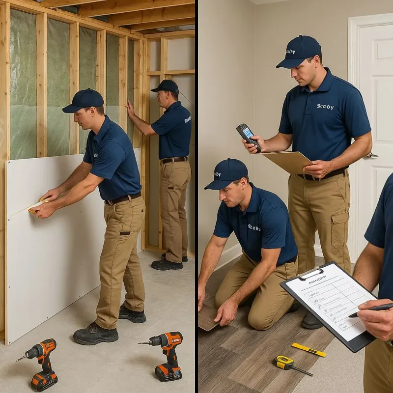 Repairs and Reconstruction process in Hayden, CO